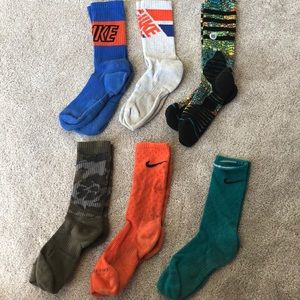 Assortment of Nike and Stance Socks Mens Large